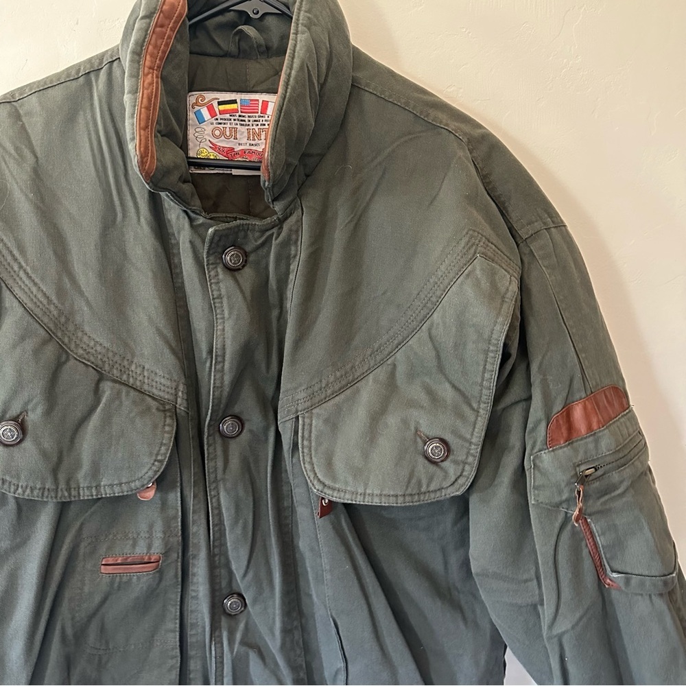 Oui Int’l Vintage Flight Bomber Jacket